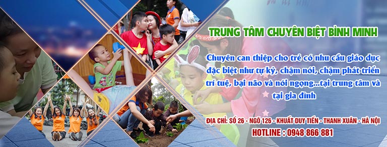 trung tâm dạy trẻ chậm nói tại Hà Nội